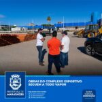 Obras do Complexo Esportivo seguem a todo vapor – Notícias